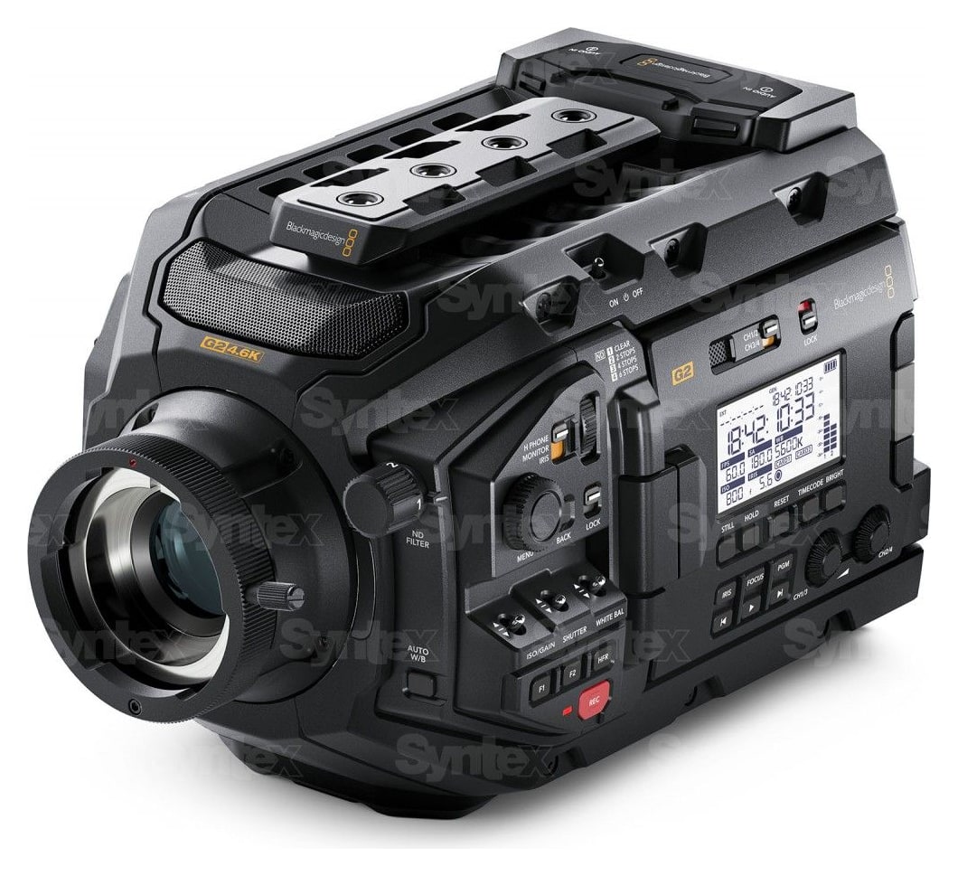 Blackmagic URSA Mini Pro 4.6K G2 – Sensor 4,6K con 15 pasos de rango dinámico