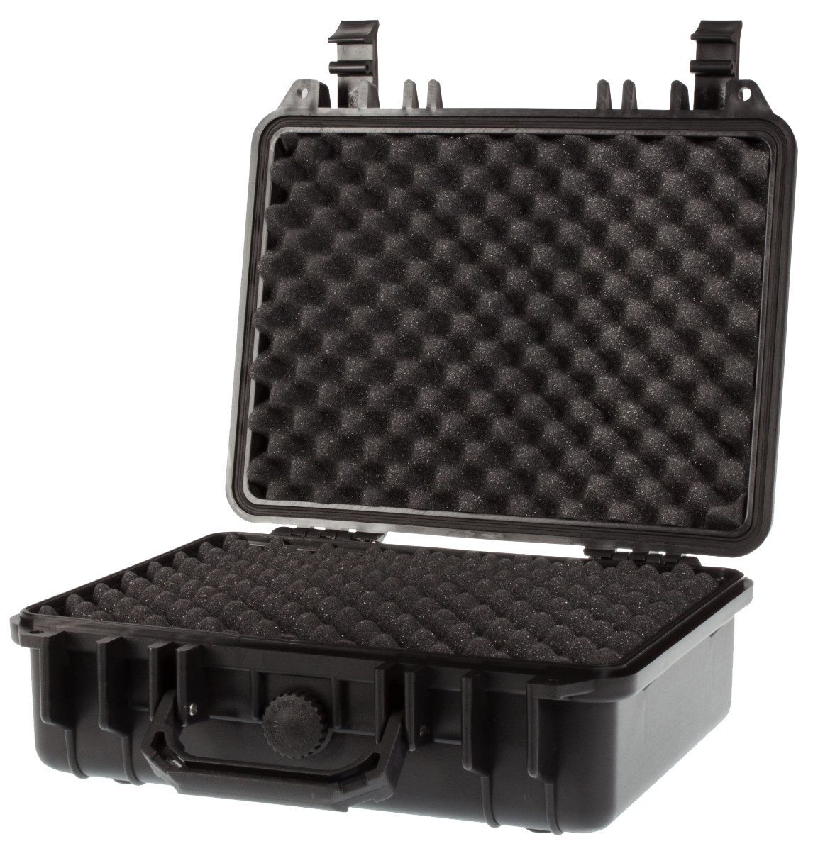Conjunto TP-500 guardado en la maleta Datavideo HC-500