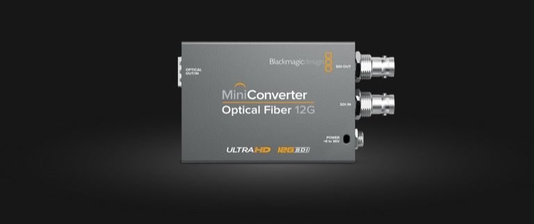 Mini Converter Optical Fiber 12G – Dos conversores en uno