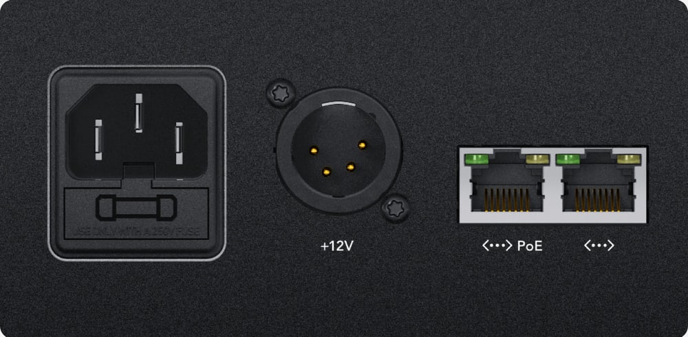 DaVinci Resolve Mini Panel – Alimentación y conexiones