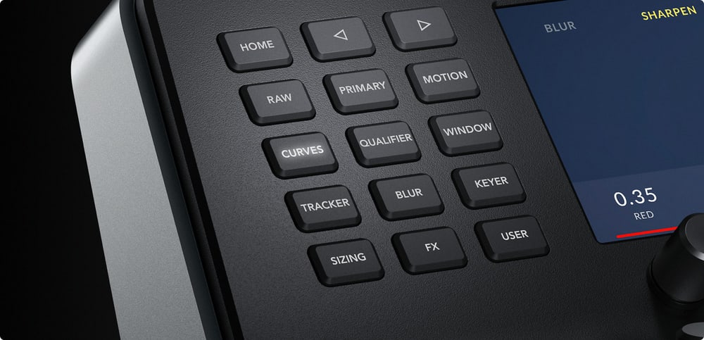 DaVinci Resolve Mini Panel – Cambio rápido de herramientas