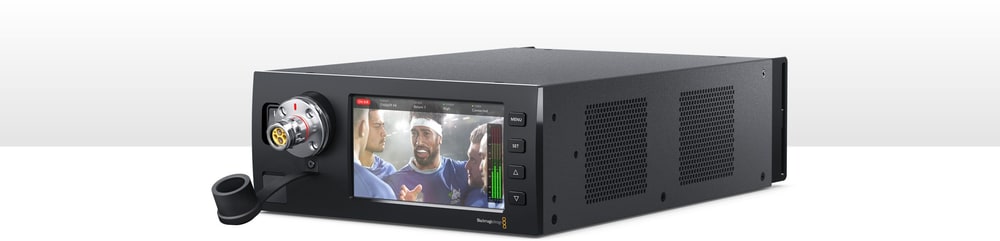 Blackmagic Design Studio Fiber Converter – Alcance de hasta 2 km con un solo cable