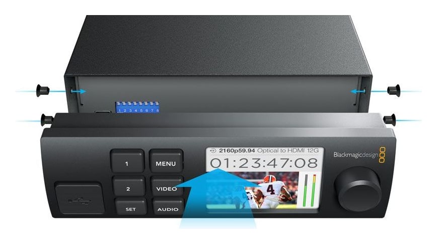 Teranex Mini Smart Panel – Paso 2: coloque el panel