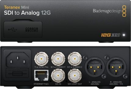 Teranex Mini SDI to Analog 12G – Tres modos de salida analógica
