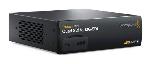 Teranex Mini Quad SDI to 12G-SDI – Cuatro entradas se convierten en una