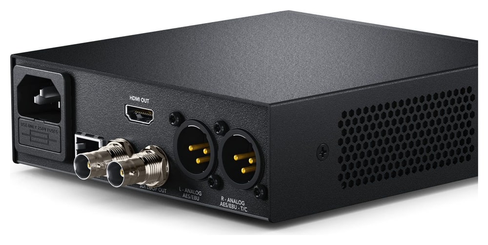 Teranex Mini SDI to HDMI 12G – Conversión automática para monitorizar