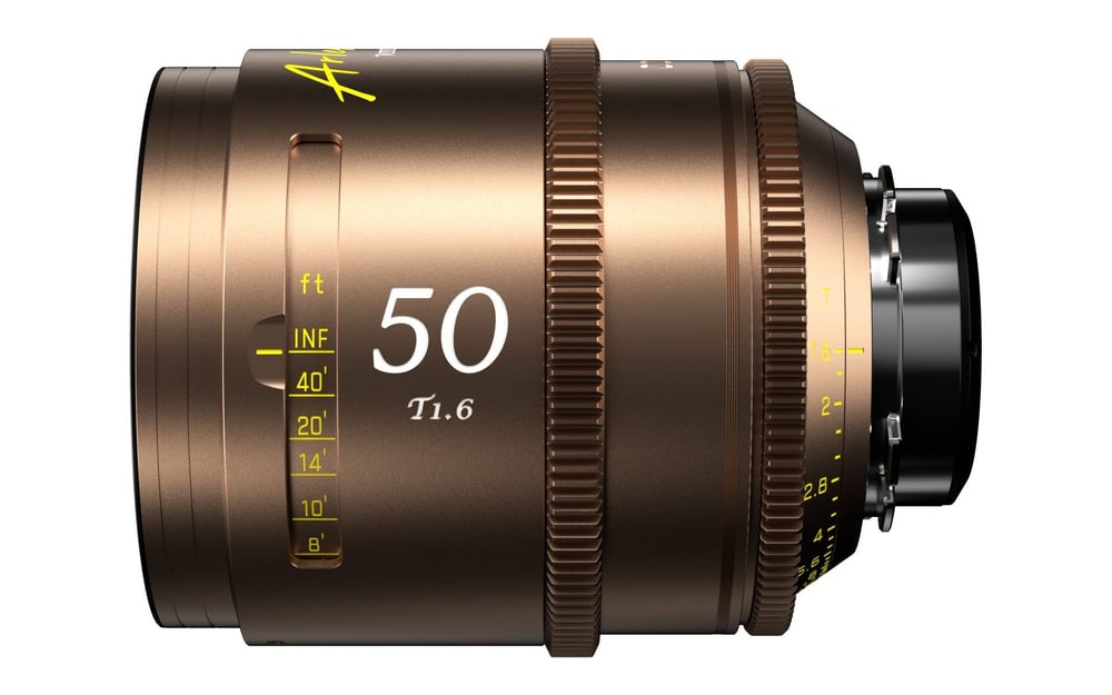 50 mm T1,6 para formato completo y Vista Vision