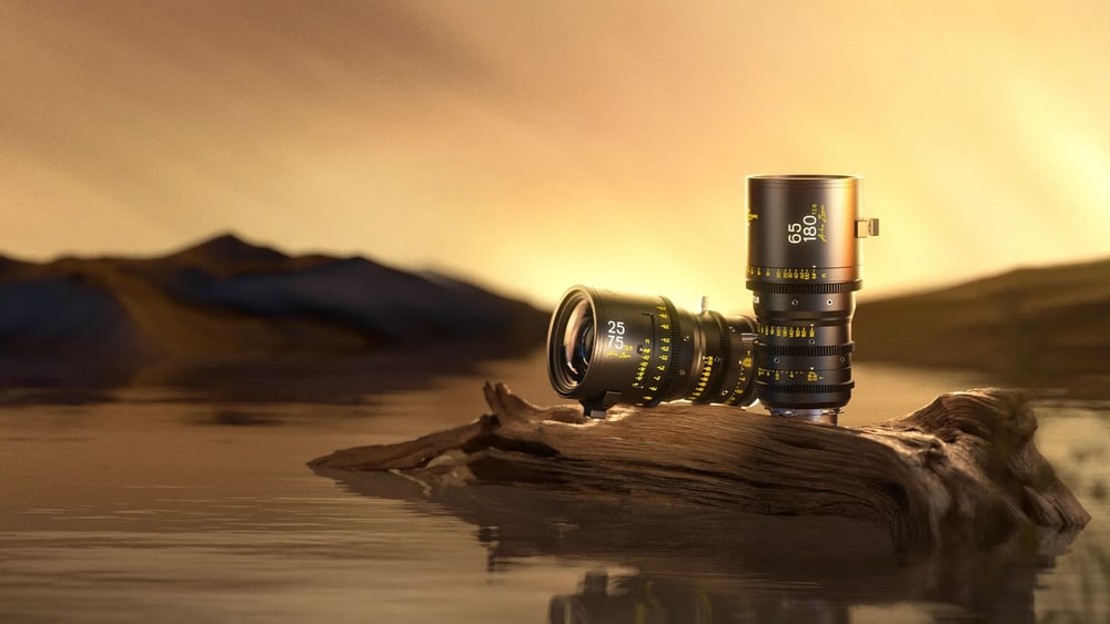 Dos zooms, 25–180 mm, T2,6 constante