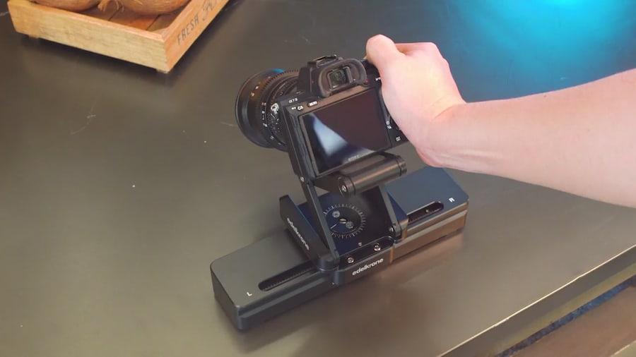 Añada un FlexTILT y tendrá encuadre y equilibrado al instante