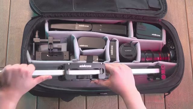 Todos los modelos caben en la mochila edelkrone