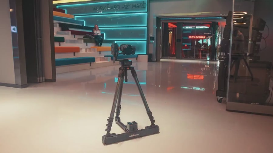 Guíe al espectador por el espacio