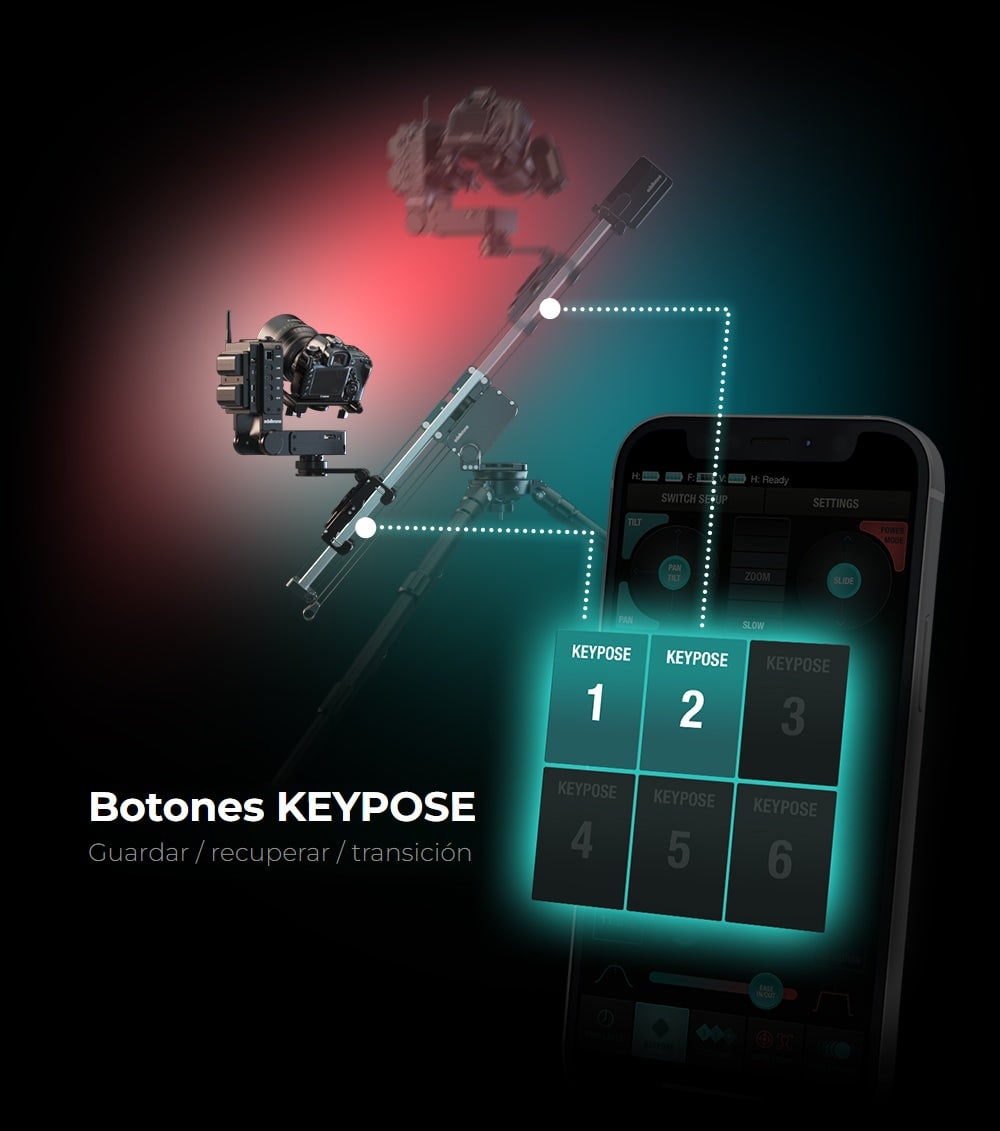 Programación de movimiento con Keypose