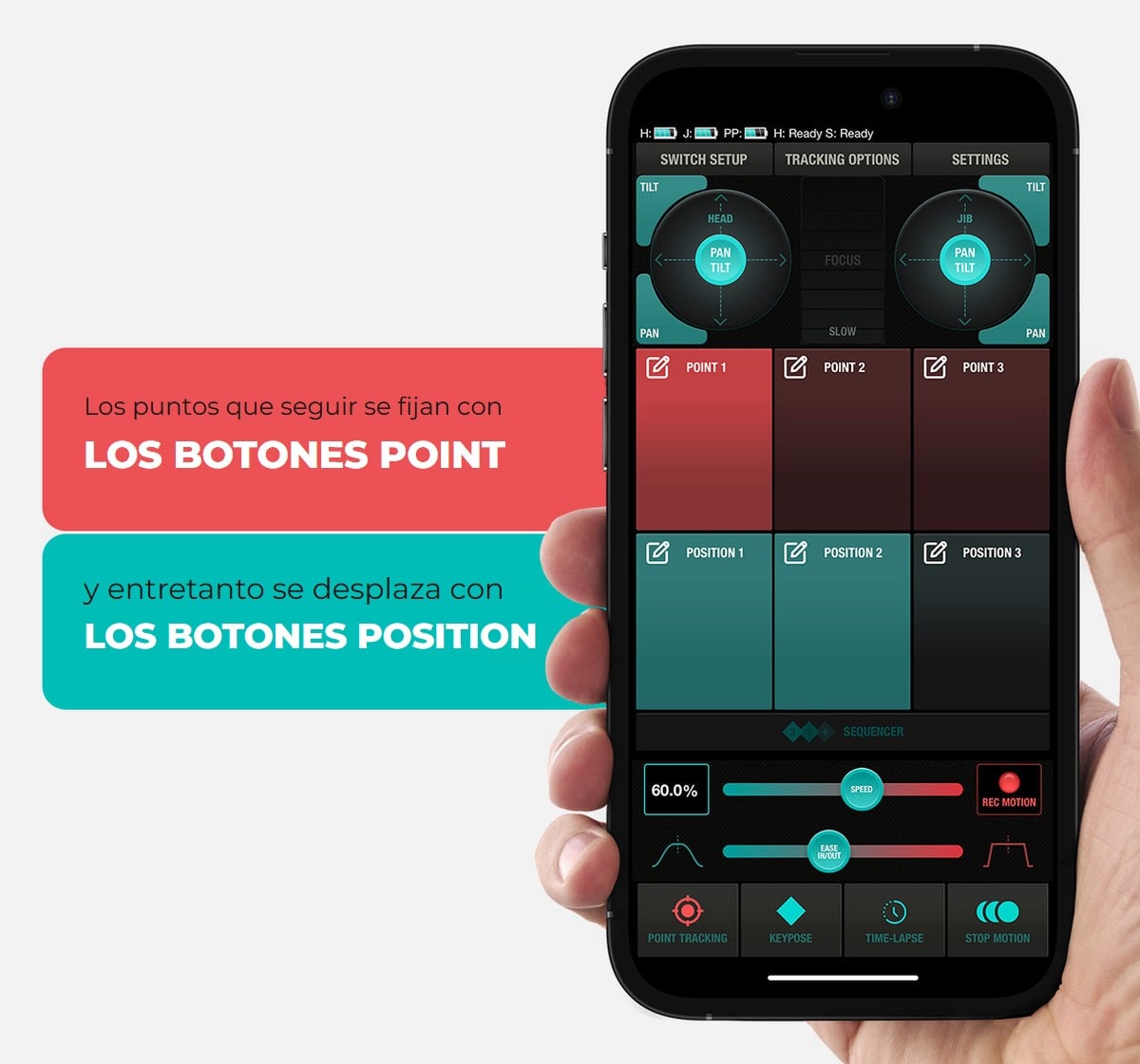 Seguimiento automático de puntos