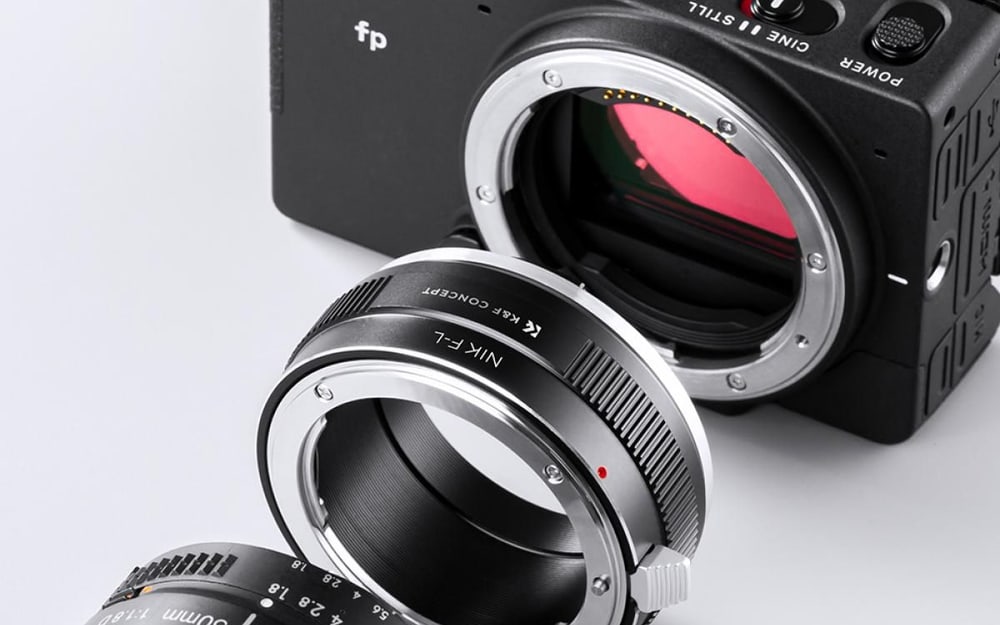 Objetivos Nikon F en cuerpos L-Mount