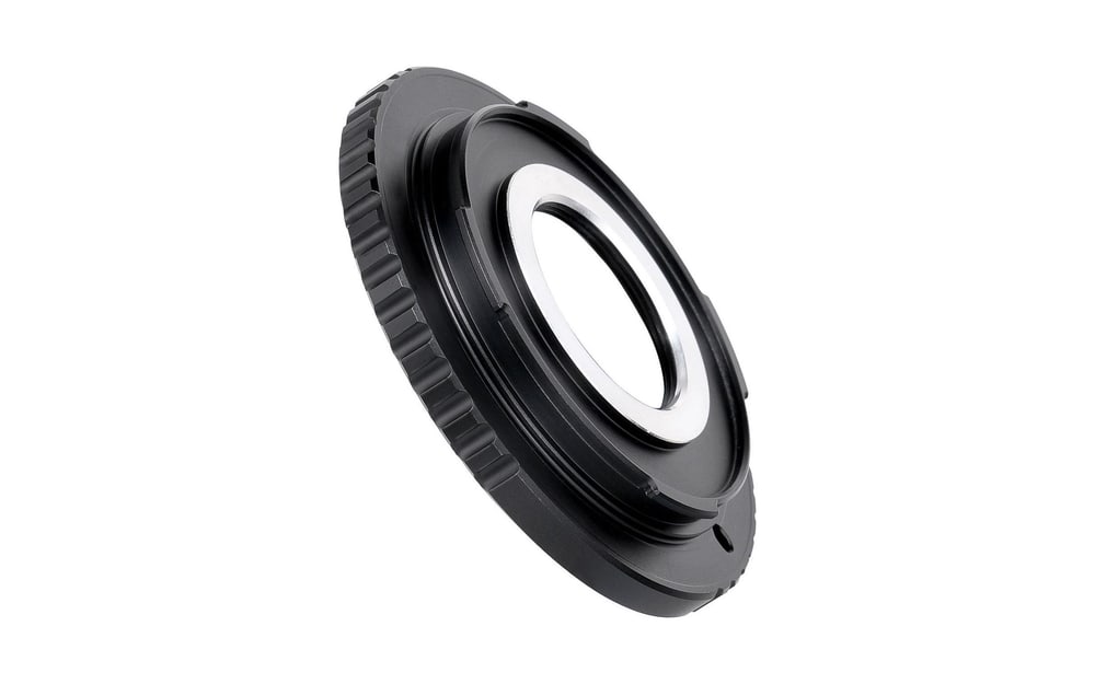 Objetivos C-mount en cuerpos L-Mount