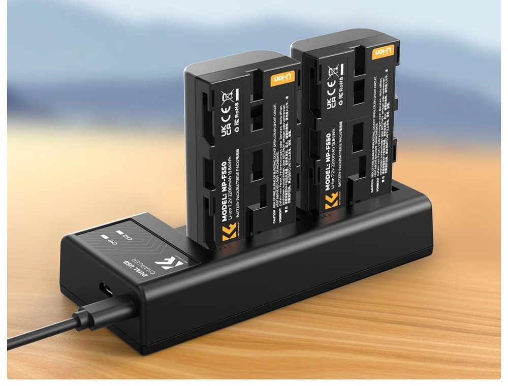 Dos baterías de 2200 mAh