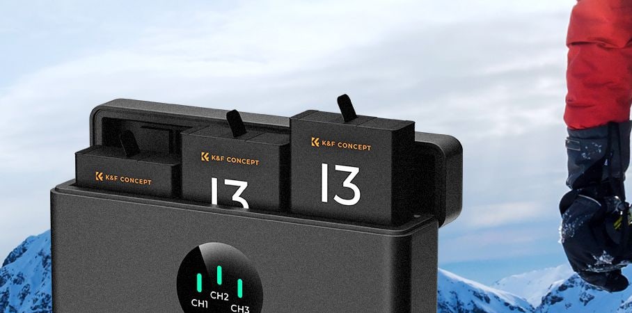 Tres baterías de 2100 mAh