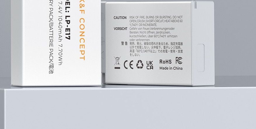 Dos baterías de 1040 mAh