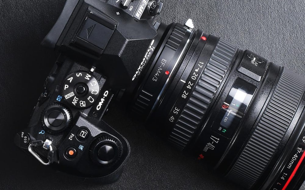 Objetivos Canon EF en cámaras MFT