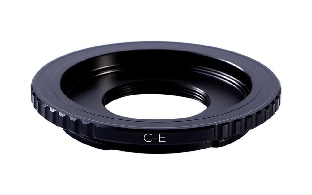 Objetivos C-mount en cámaras Sony E