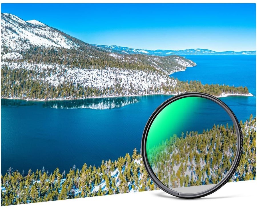 Sin reflejos, con colores más profundos