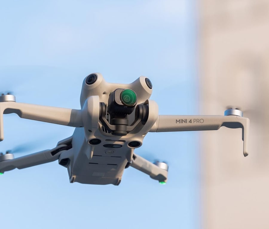 K&F Concept juego de 4 filtros CPL + UV + ND8 + ND16 para el dron DJI Mini 4 Pro