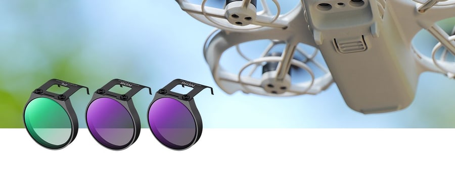 K&F Concept juego de 3 filtros CPL + ND8 + ND16 para el dron DJI NEO