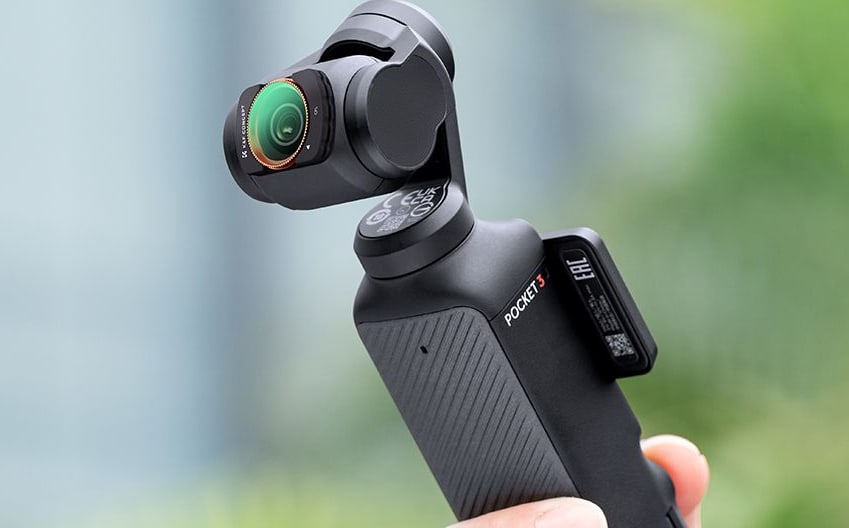K&F Concept filtro polarizador CPL magnético para DJI Osmo Pocket 3