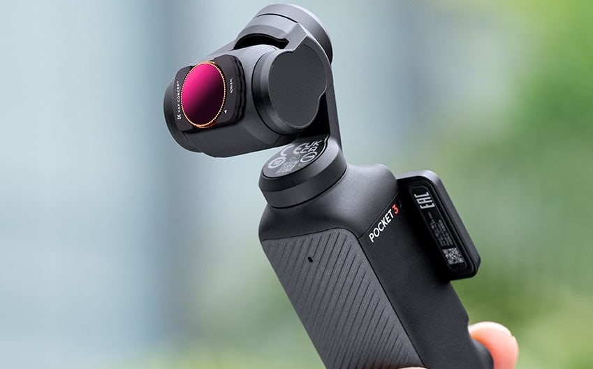 K&F Concept juego de 4 filtros magnéticos ND8/PL + ND16/PL + ND32/PL + ND64/PL para DJI Osmo Pocket 3