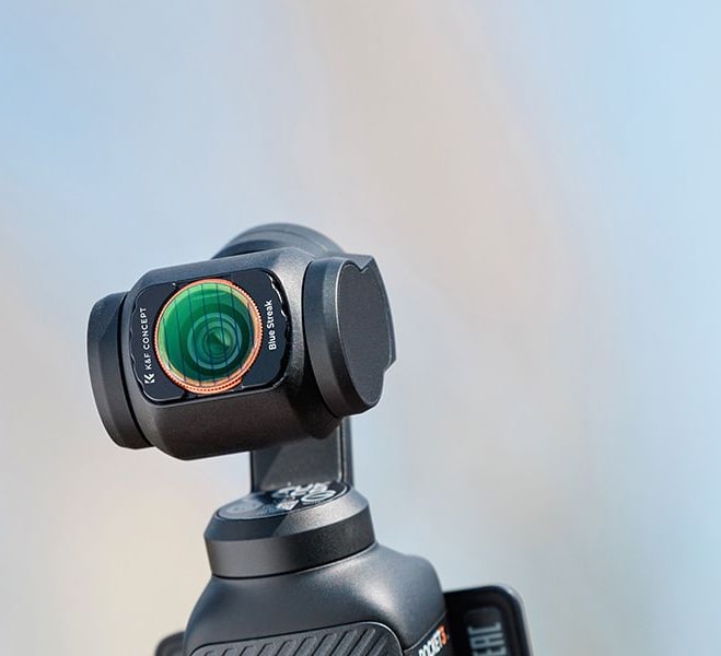 K&F Concept filtro Blue Streak magnético para DJI Osmo Pocket 3