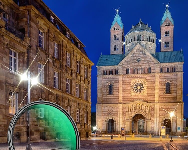 Estrellas a partir de puntos de luz