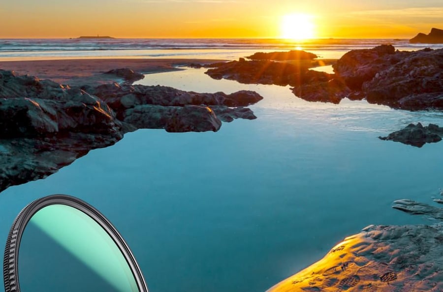 Sin reflejos, con colores más profundos