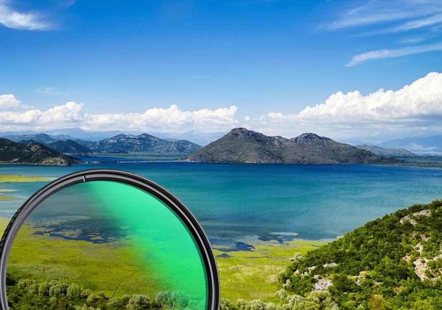 Sin reflejos, con colores más profundos