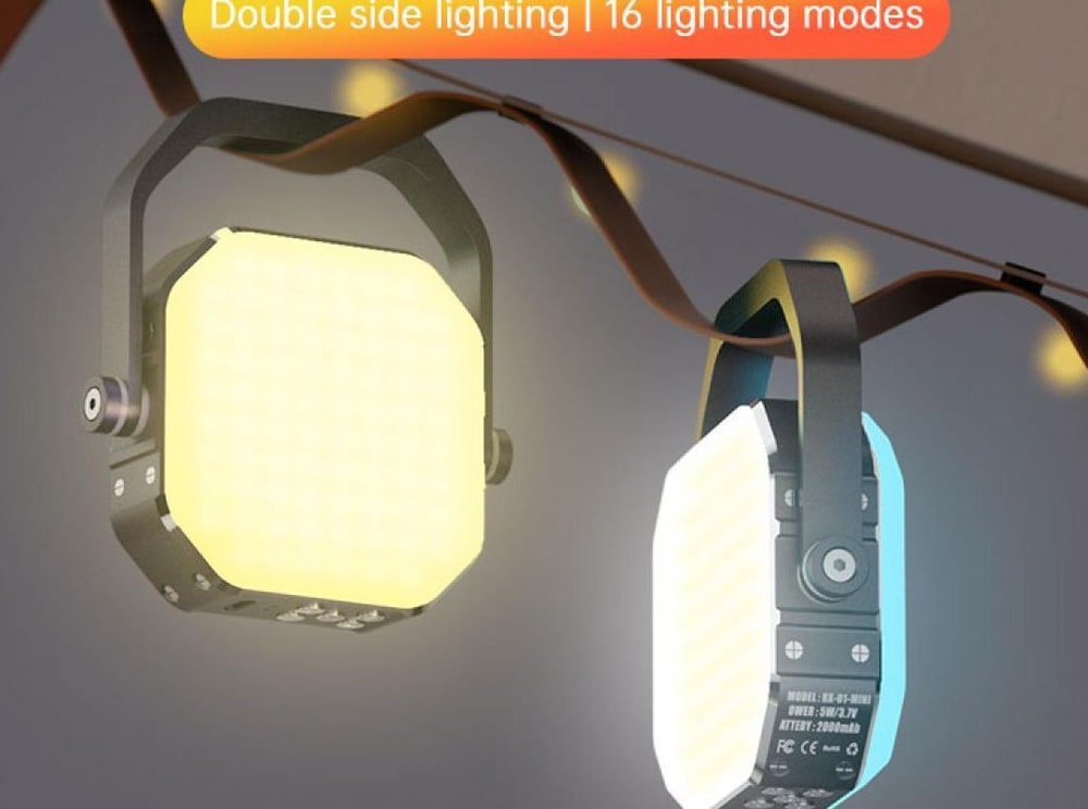 Luz por ambas caras