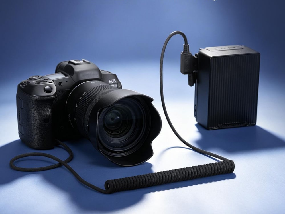 Basta con una batería V-mount