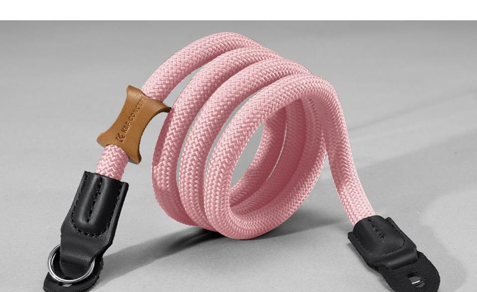Cuerda trenzada en rosa