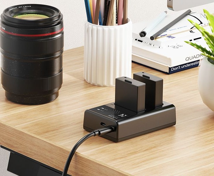 Dos baterías de 1200 mAh