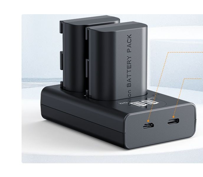 Dos baterías de 2600 mAh
