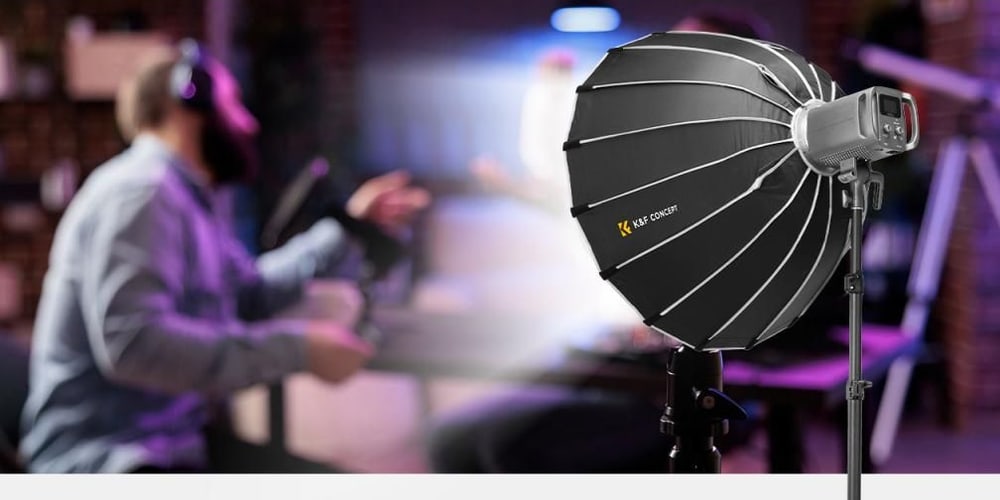 Para luces y softboxes