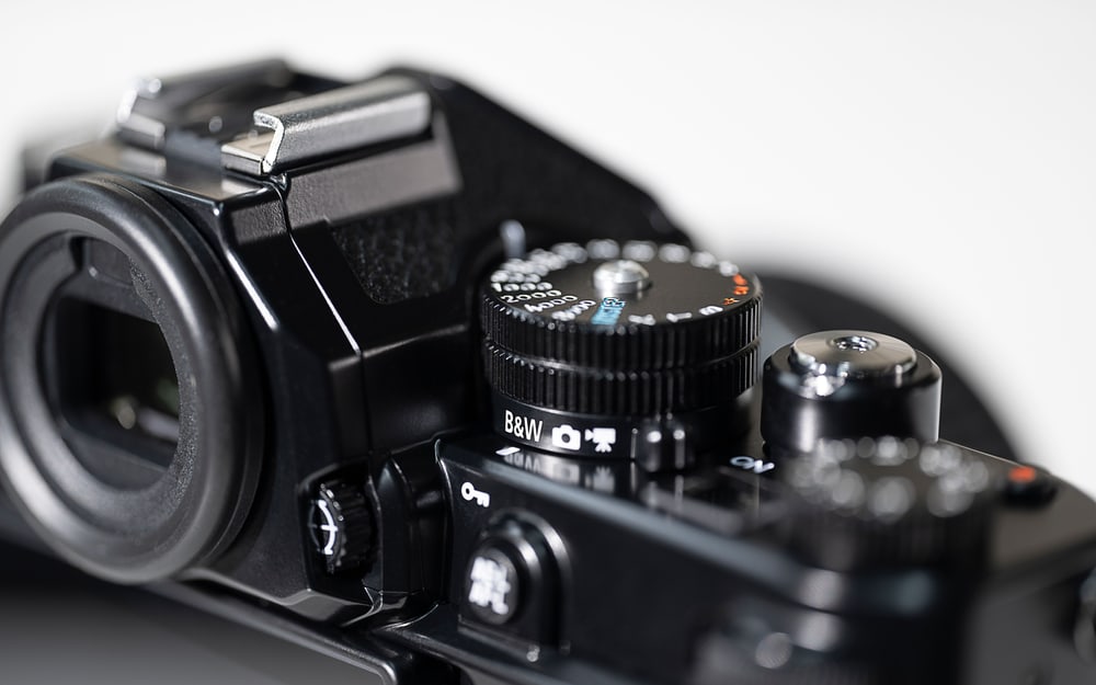 Blanco y negro con un interruptor