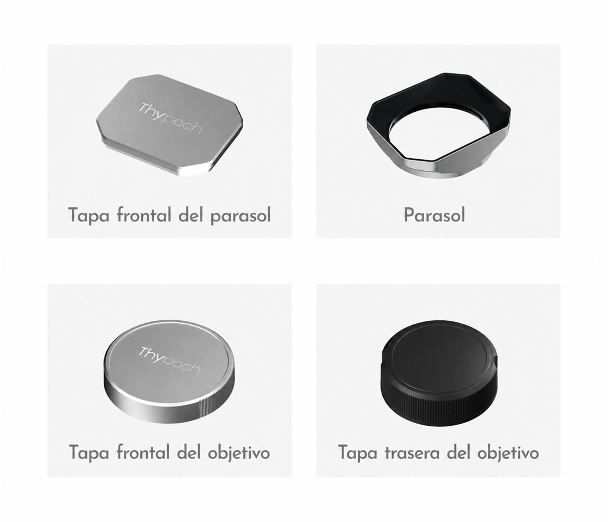 Accesorios oficiales del Thypoch Simera 35 mm