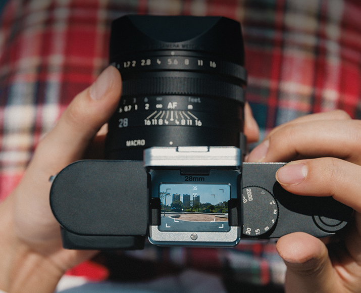 Visor óptico de 28 mm para la altura de cintura