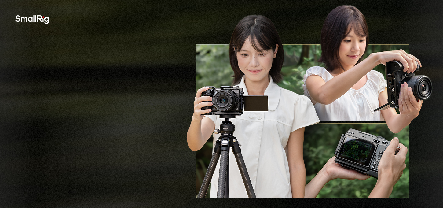 Jaula para Nikon Z5IIc con riel HawkLock NATO – 1