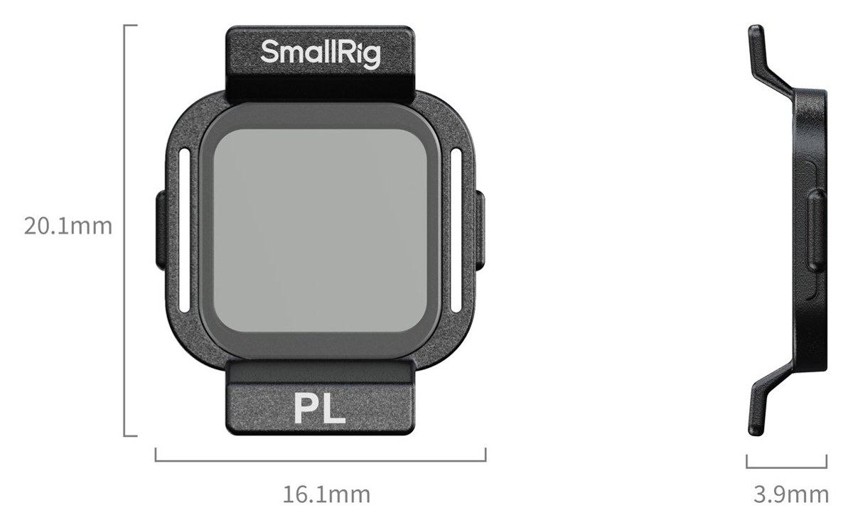 Filtro polarizador PL para DJI Flip / Lito X1