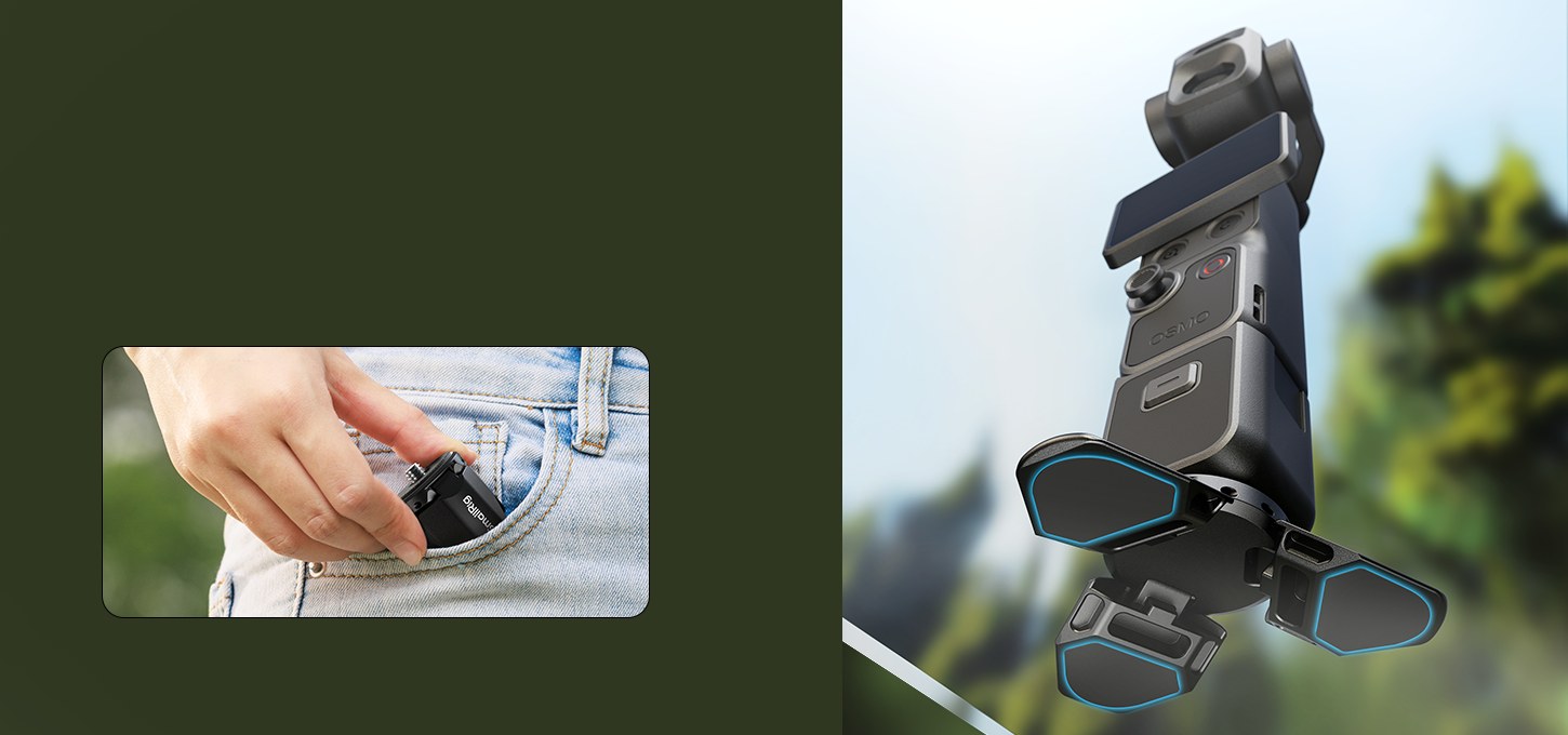 Minitrípode para DJI Osmo Pocket y Luna – 5