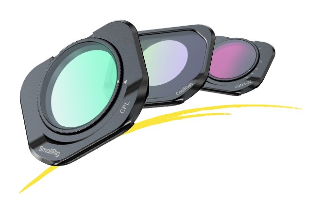 Tres filtros magnéticos para Insta360 Luna Pro
