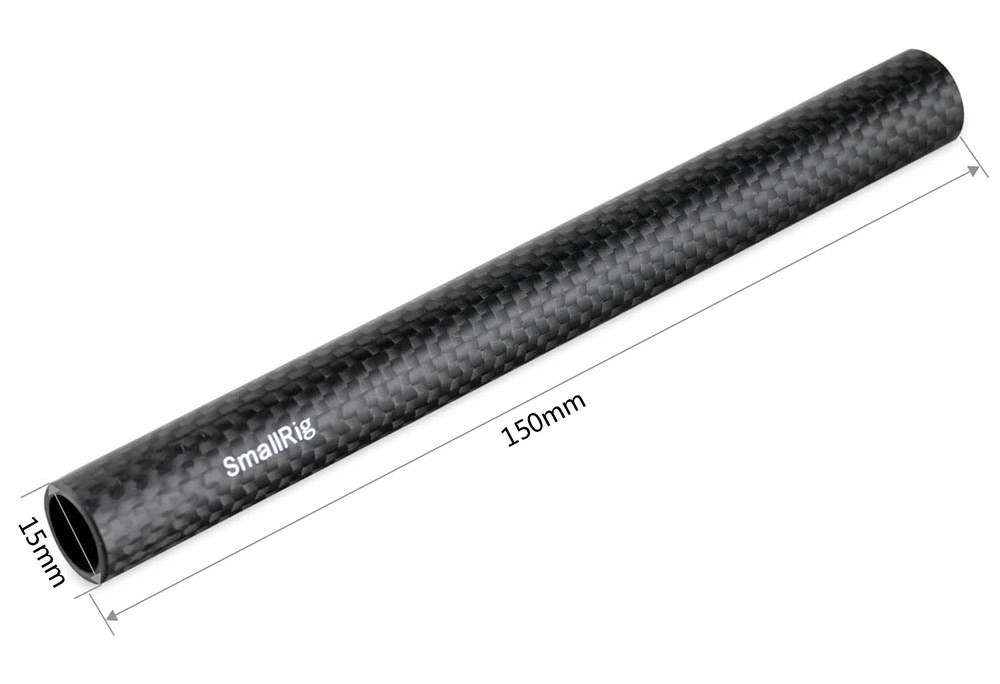 15mm Carbon Fiber Rod (6’’, pair)