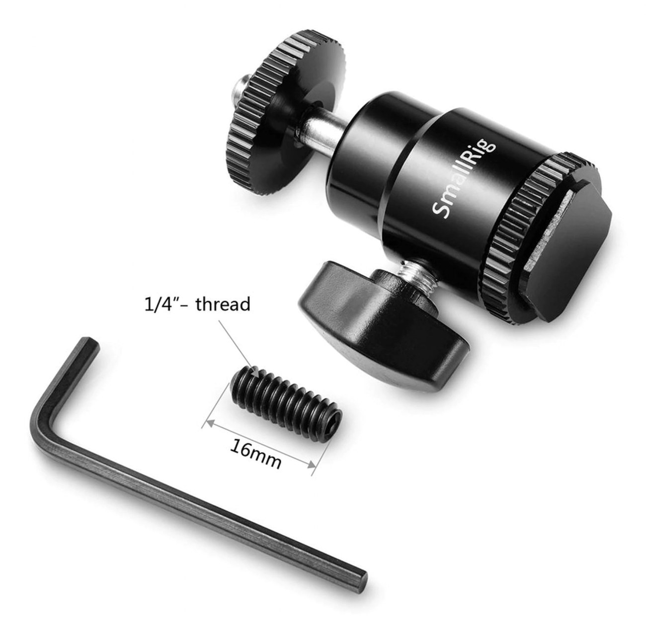 New 1/4″ Camera Hot shoe mount w/ additional 1/4″ screw