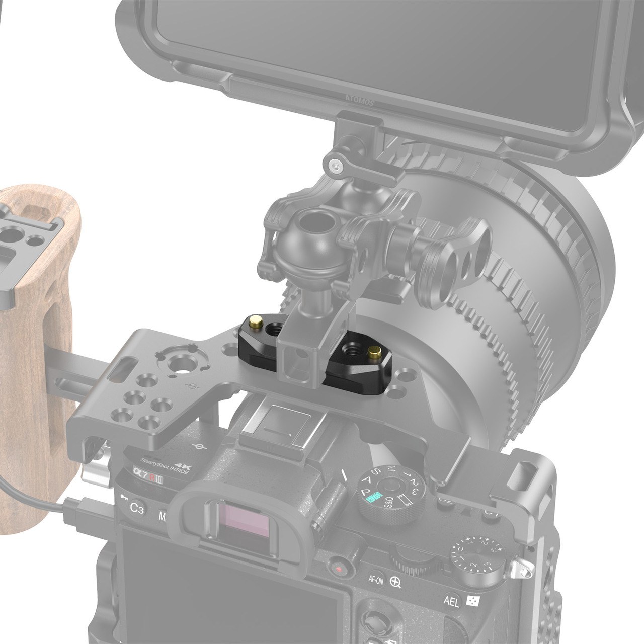 NATO Rail with ARRI Locating Screw 48mm BUN2521