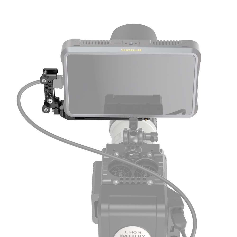 Mounting Plate and HDMI Cable Clamp for Atomos Shogun 7
